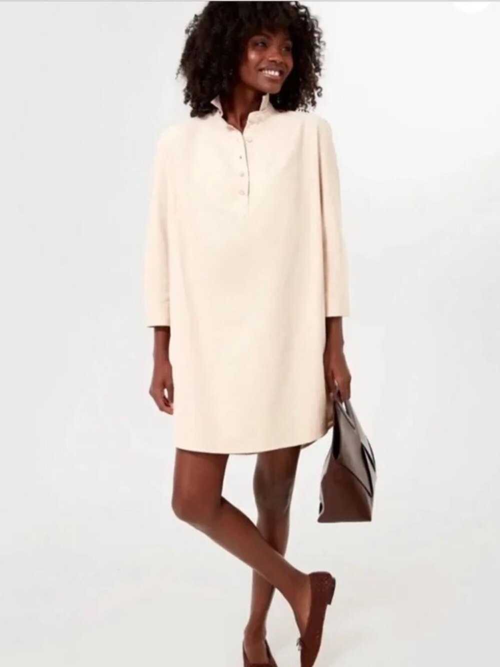 NWT Tuckernuck Pomander Place Dahlia Beige Tan Polly Dress Size XXL